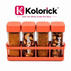 KOLORICK Plastic Grocery Container - 100 g